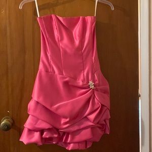 Pink prom dress, size 2